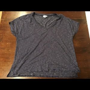 Escape by Blu Pepper Navy and white Stripe Tee